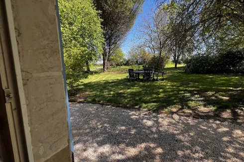 Garden view from bed 3