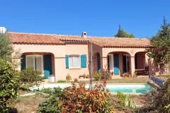 Provençal-Style House Built in 2009, 4 Bedrooms, 2 Bathrooms, Covered Terraces, 4m X 8m Swimming Pool with Deep Beaches,…