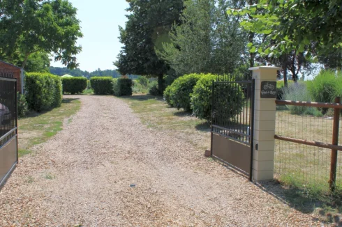 Entrance & driveway