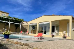 Modern Home with Pool & Stunning Views | Edge of Thezan Les Beziers a Lively Village between the Coast & Mountains