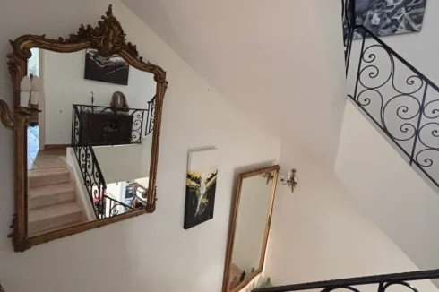 Staircase between ground floor and first floor