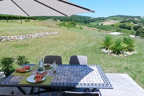 Vue depuis la maison/terrasse