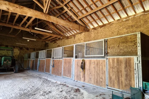 Quality internal horse stables
