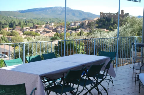 the terrace