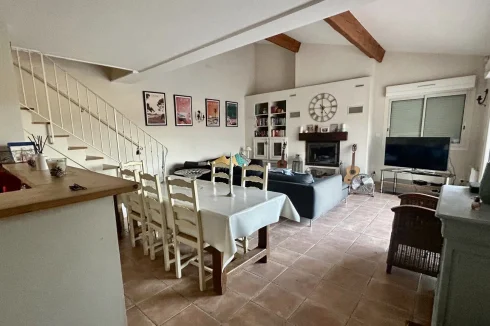 the living area