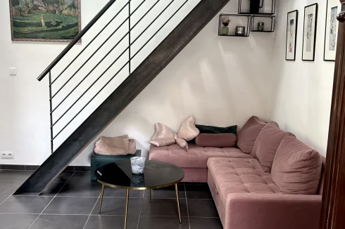 The living room