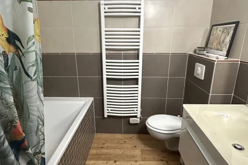 The first bathroom