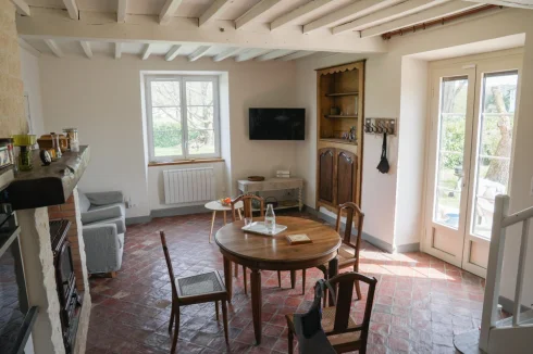 Living room/kitchen/gîte Sud