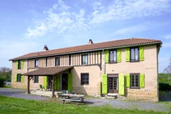 2 Charming Cottages with a Versatile Family Home in a Traditional Style in Occitanie in the Pyrenees at Saint-Sever De R…