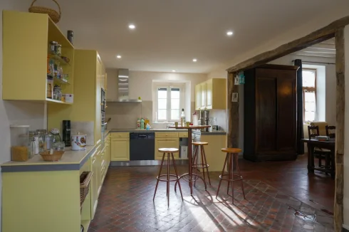 Ground floor kitchen, house 2