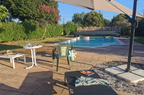 swimming pool terrace cottage South