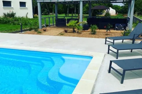 Pool area